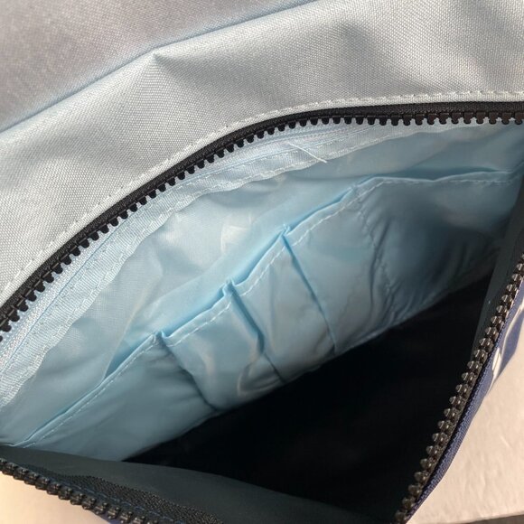 Champion 15” Backpack Navy Blue‎ cript Logo,Laptop Sleeve,Padded Straps New - Picture 13 of 16